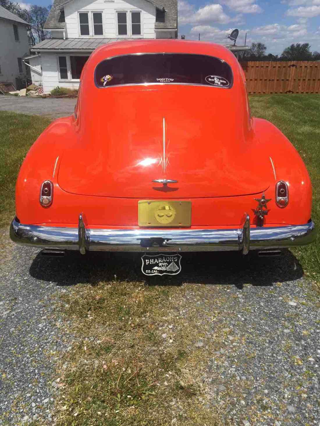 1949 Chevrolet Fleetline Sedan Orange RWD Automatic