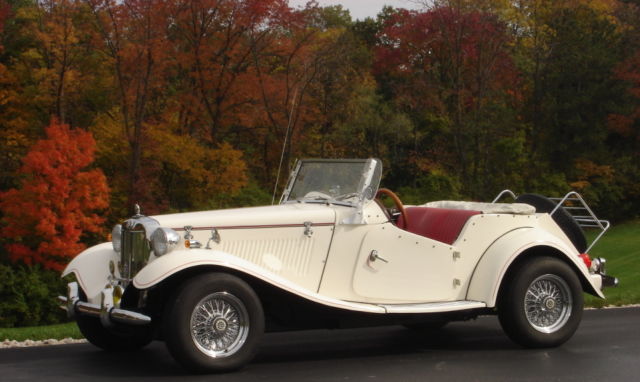 1952 Mg Td Roadster Replica Kit Car Mgtd R Mg T Series