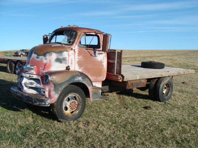 1954 CHEVY COE Cab Over Engine TRUCK RAT ROD HOT ROD Awesome Original Flat bed...