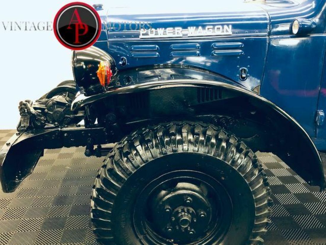 1954 DODGE POWER WAGON DUAL WINCH!