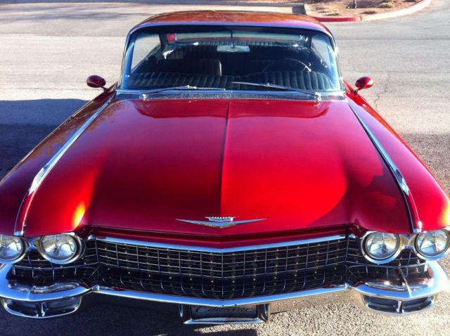 1960 Cadillac Coupe Custom Candy Apple Red Metallic Flake