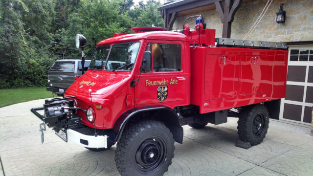 1961 Mercedes Benz Unimog Fire Truck 9703