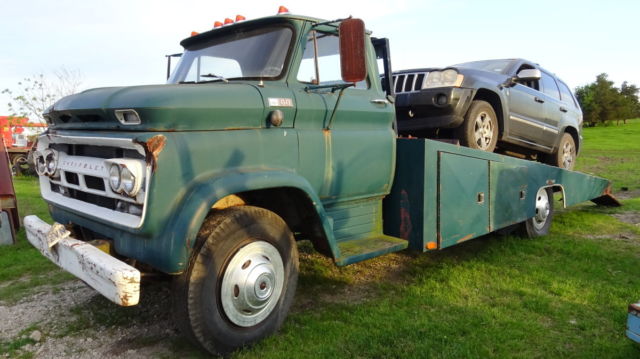 1965 Chevrolet C60 Car Hauler - Texas project truck - was working in 1980s ...