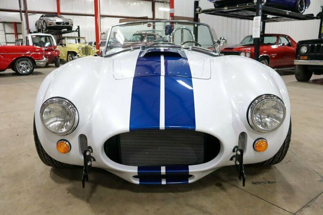 1965 Shelby Cobra Rt4 By Backdraft 172 Miles Eminent White Pearl Roadster 427ci