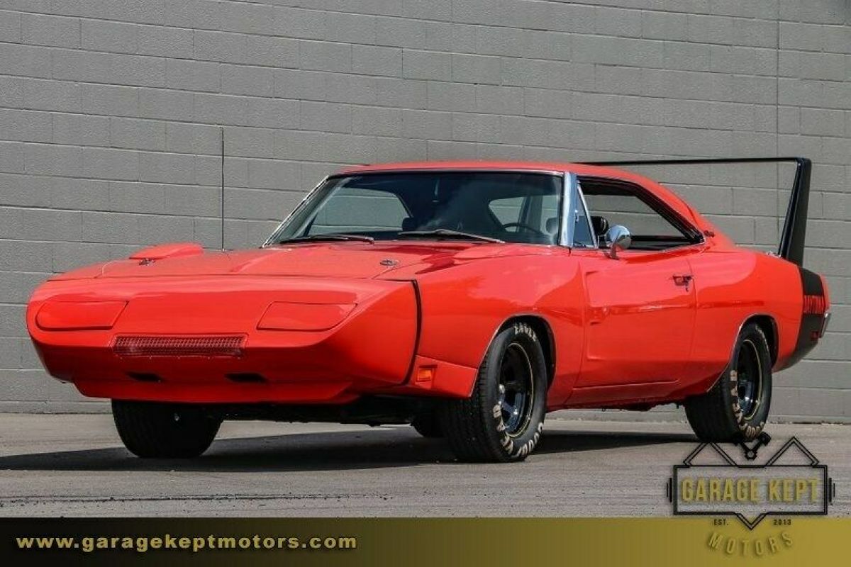 1969 Dodge Charger Daytona Charger Red Coupe 440ci375hp 4bbl Hi Perf