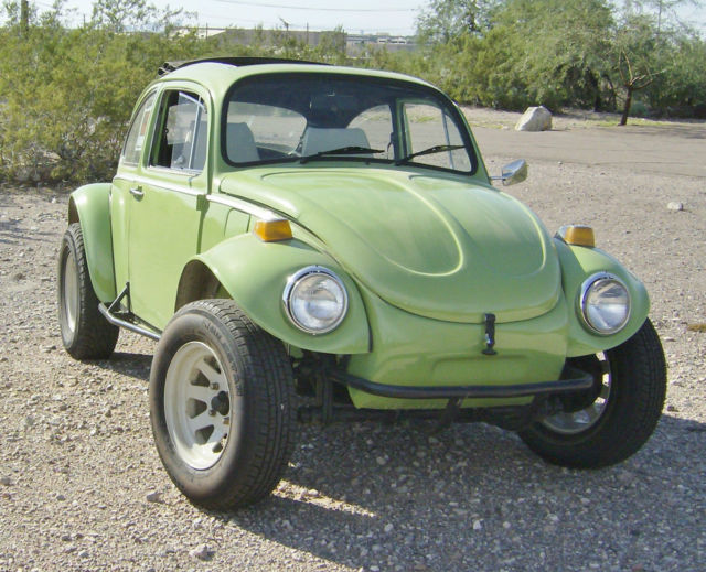 1969 Vw Baja Bug Volkswagen Beetle 69 Off Road Ragtop Rag Top Sunroof