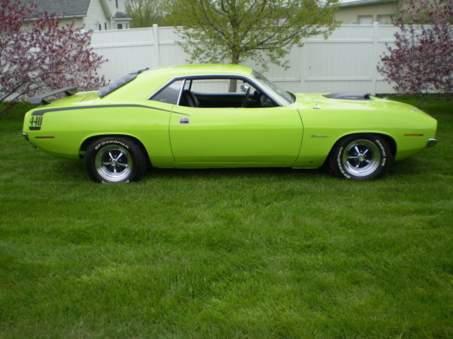 1970 Plymouth Cuda 440 6 Pack Clone