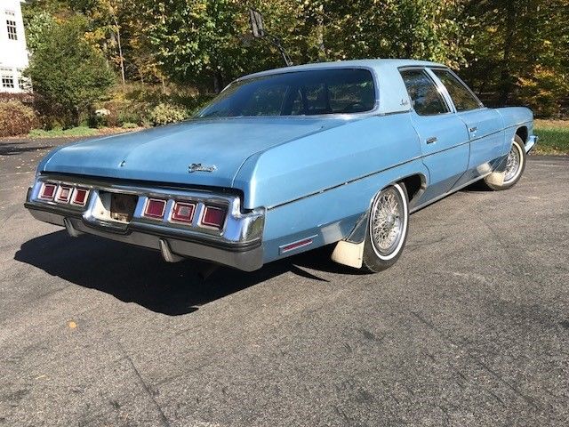 1973 Chevrolet Impala Custom 4 Door One Owner Car 107,000 Miles Clear Title...