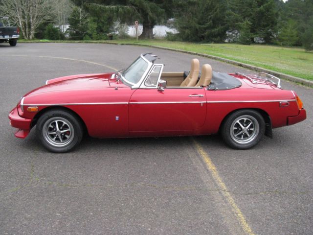 1977 MGB Custom Roadster with Chevy V-6 crate engine & T-5 Transmission
