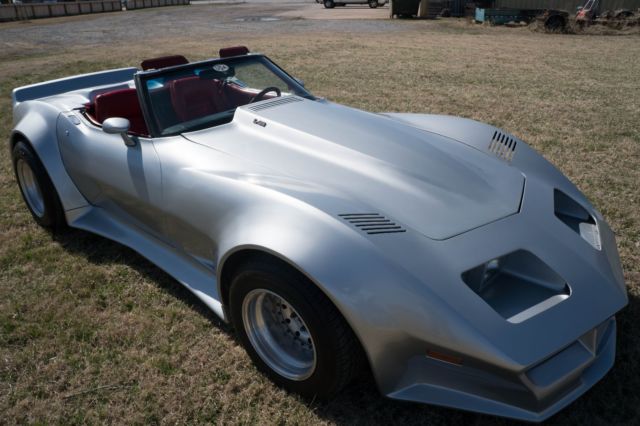 1979 Corvette Custom C3 Widebody Convertible Roadster V8 Not C5 C6.