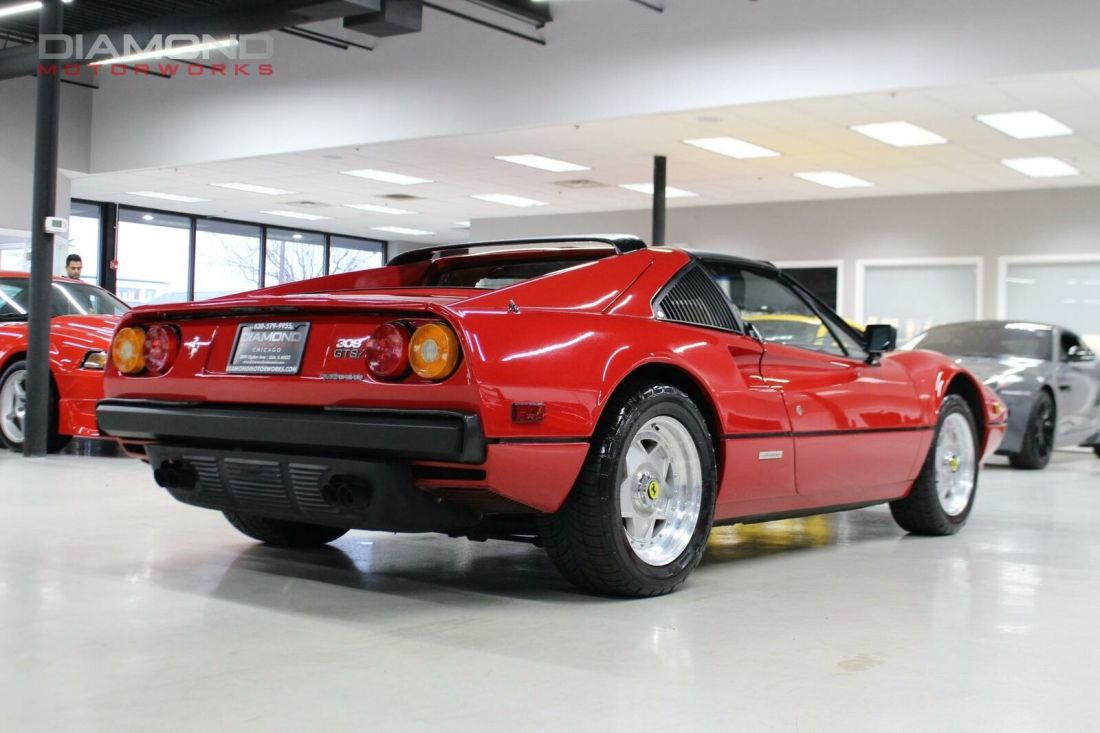 1984 Ferrari 308 GTSi Quattrovalvole 43871 Miles Rosso Corsa Coupe 2.9L V8 240 H