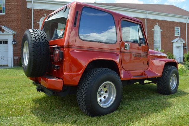 1991 Jeep Wrangler Renegade With Hard Top Fully Restored