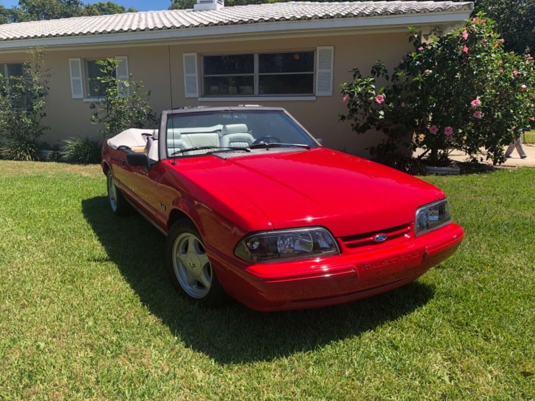 1993 ford mustang lx 5.0 l v8 automatic convertible