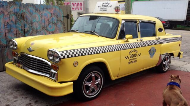 Ford 1950 Yellow Cab Taxi